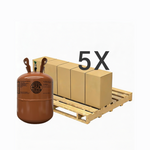 25 lbs R-407A (R-407A) Refrigerant Gas - 5 Cylinders