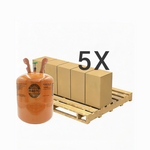 25 lbs R-407C (R-407C) Refrigerant Gas - 5 Cylinders