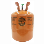 25 lbs R-407C (R-407C) Refrigerant Gas - 10 Cylinders
