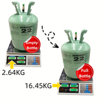 30 lbs R-22 (R-22) Refrigerant Gas - 5 Cylinders