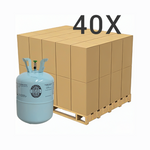 30 lbs R-134a (R-134a) Refrigerant Gas - 20 Cylinders