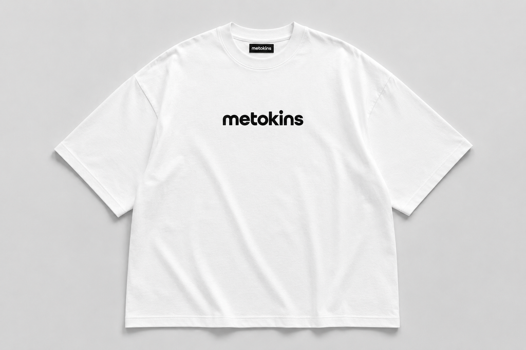 Metokins Classic Tee – White