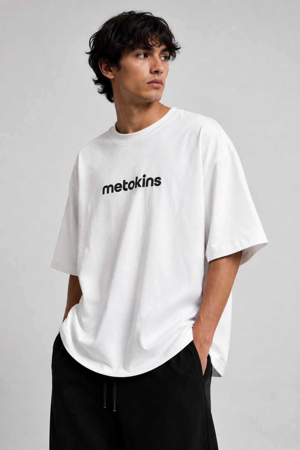 Metokins Classic Tee – White