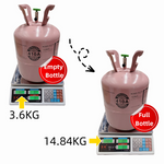 25 lbs R-410A (R-410A) Refrigerant Gas - 10 Cylinders