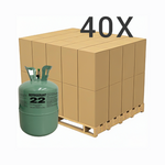 30 lbs R-22 (R-22) Refrigerant Gas - 5 Cylinders
