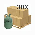 30 lbs R-22 (R-22) Refrigerant Gas - 40 Cylinders