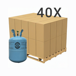 20.9 lbs R-32 (R-32) Refrigerant Gas - 10 Cylinders